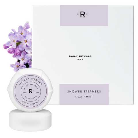 Shower Steamer | Lilac + Mint | 4 Tablets