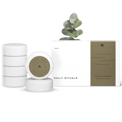 Shower Steamers | Eucalyptus + Mint  | 6 Tablets | Gift Set